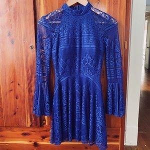 Bell-Sleeve Dress